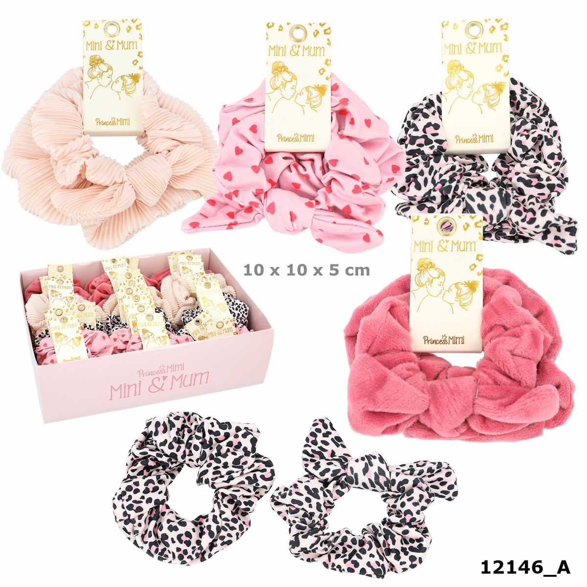 Depesche Princess Mimi Boucles D'Oreilles Adhésives Colorées Pour Filles - 20 Paires