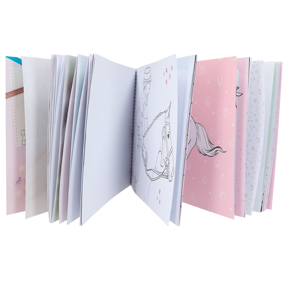 Depesche Miss Melody Colouring & Craft Book – Design Your Jumping Course, 24.5x20 Cm Horse Activity Book - View #9