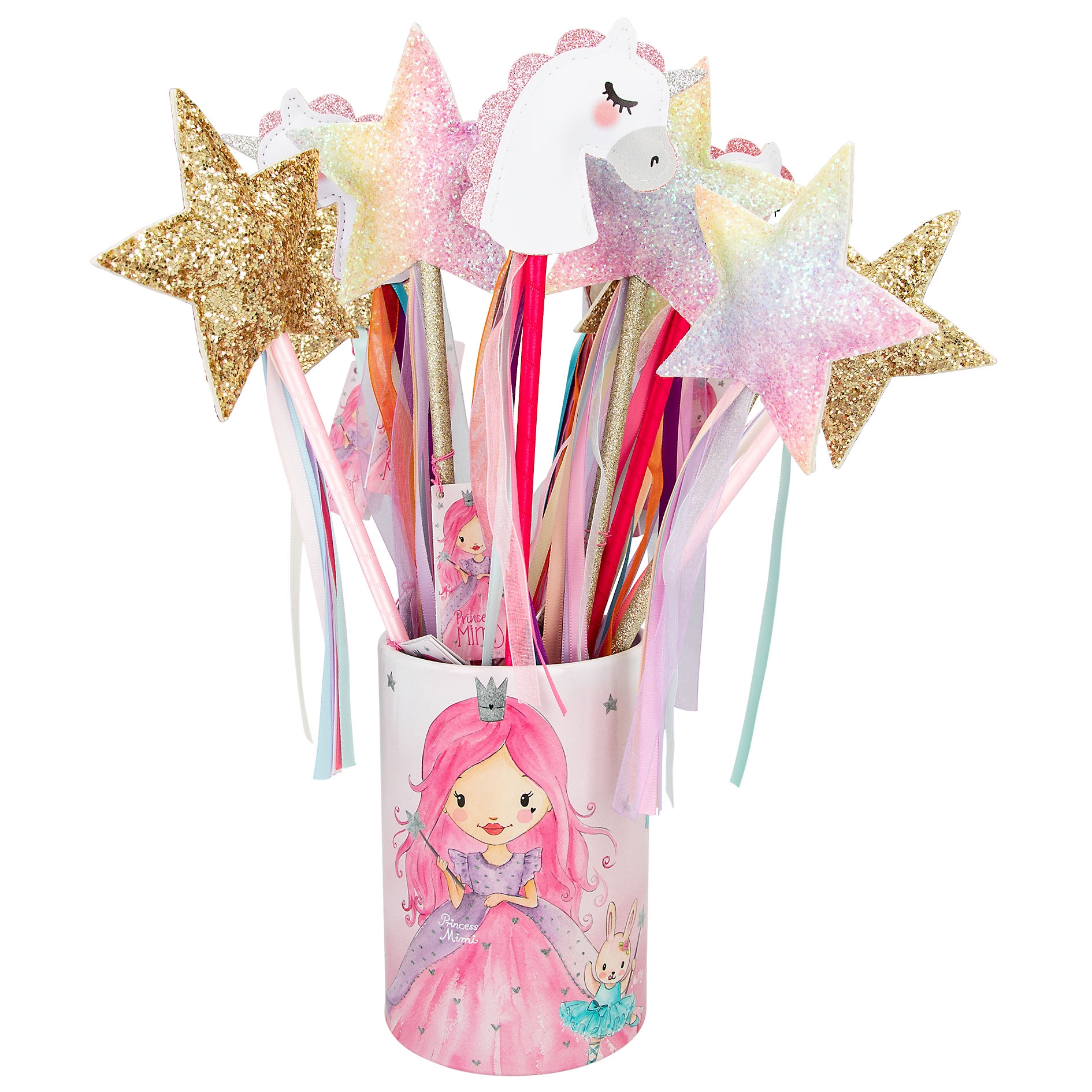 Poupées Magnétiques Princess Mimi - Lot De 2 Poupées Avec 35 Accessoires - Jeu D'Habillage 3 Ans+