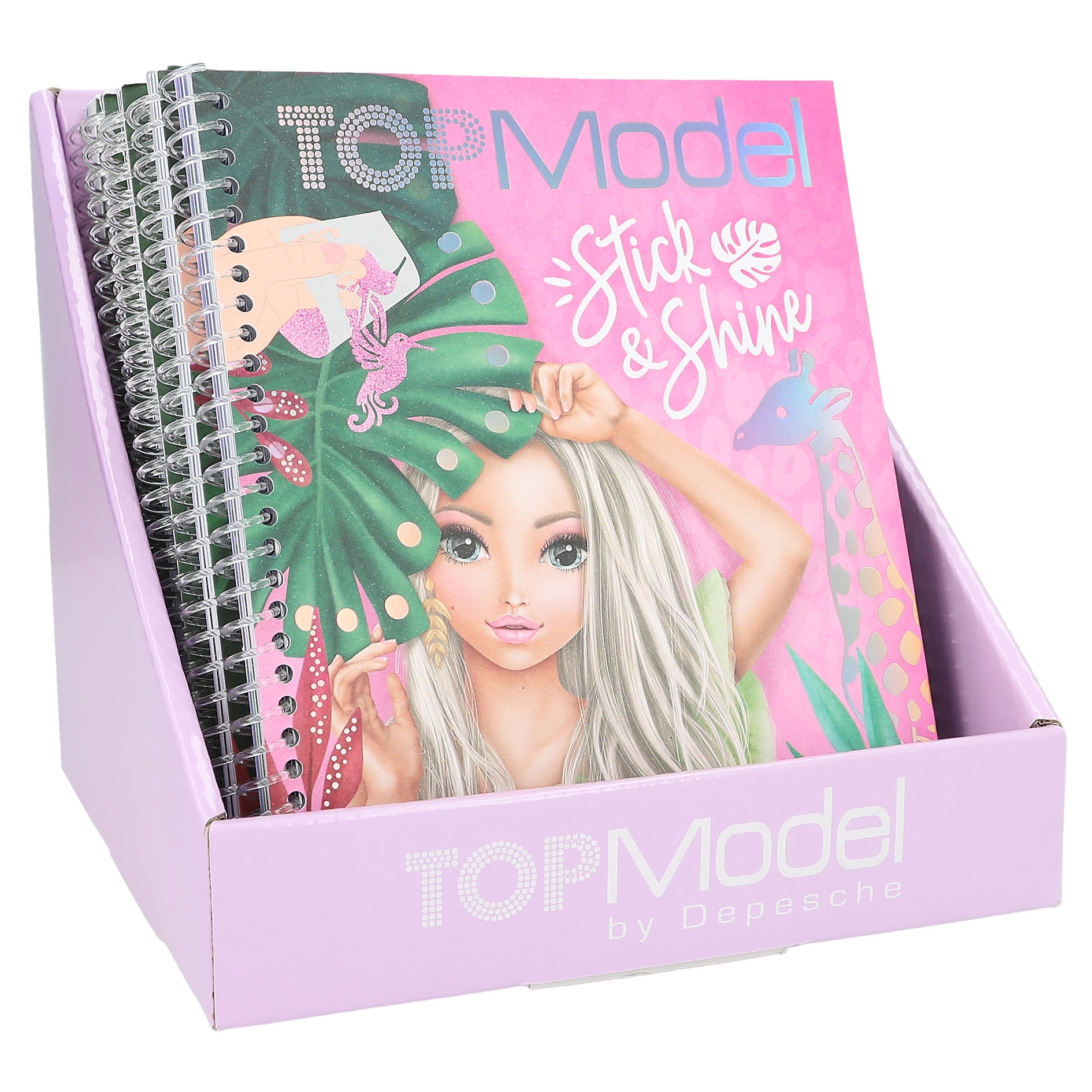 Libro Acquerelli TopModel Sirena - 15 Disegni Da Colorare Con Acqua E Pennello