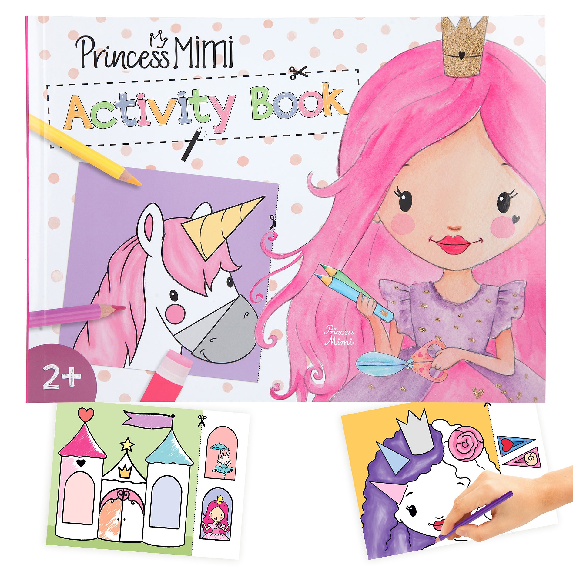Depesche - Princess Mimi Colouring And Craft Book For Little Ones