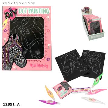 Miss Melody pittura a punti