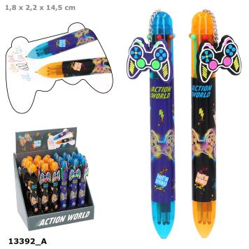 Action World Gelstift mit 6 Farben