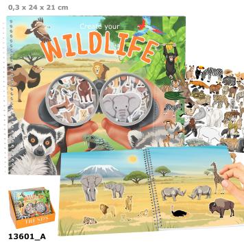 Create Your Wild Life mit Flock Stickern