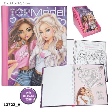 TOPModel Malbuch mit LED und Sound MY BFF