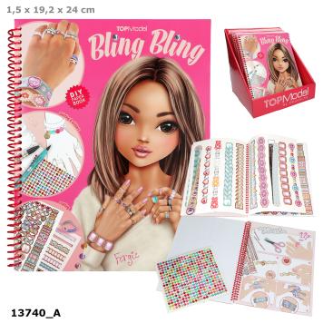 TOPModel Create your BLING BLING Malbuch, Schmuck