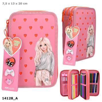 TOPModel astuccio a 3 scomparti con Pins silicone 2.0