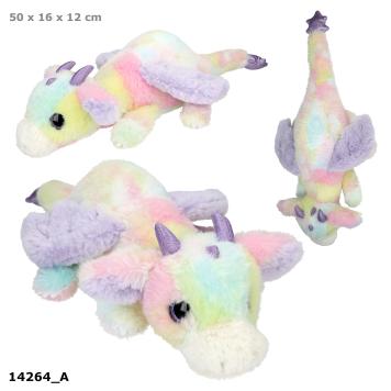 SNUKIS Plüschdrache bunt 50 cm