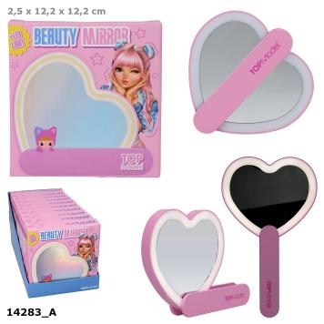 TOPModel specchio a cuore con  luce KPOP