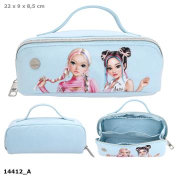 TOPModel porta cosmetici blu KPOP