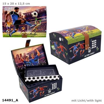 Action & Fun scrigno del tesoro con codice, sound e luce