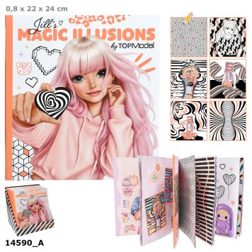 TOPModel Malbuch Jills Magic  Illusions