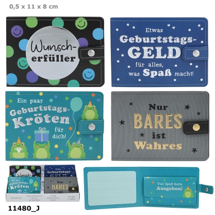 WUNSCHERFÜLLER Papier-Geldbörse