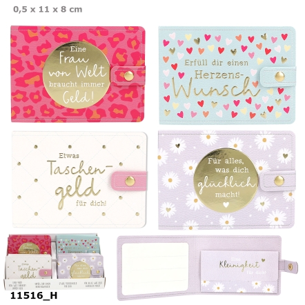 WUNSCHERFÜLLER Papier-Geldbörse Glamour