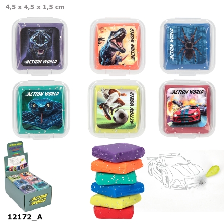 Action World Gomme à modeler