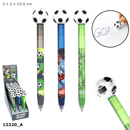 Action World penna gel cancellabile Fussball