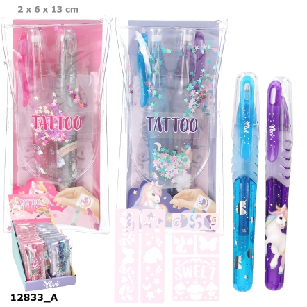 Ylvi Tattoo Glitzer Gelstifte