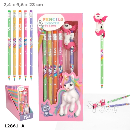 Ylvi Regenbogen Bleistift Set