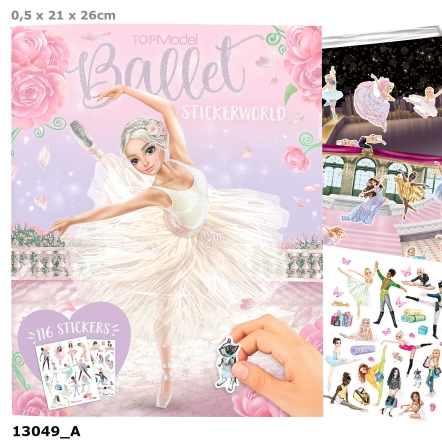 TOPModel Stickerworld BALLET