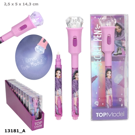 TOPModel geheime pen met LED