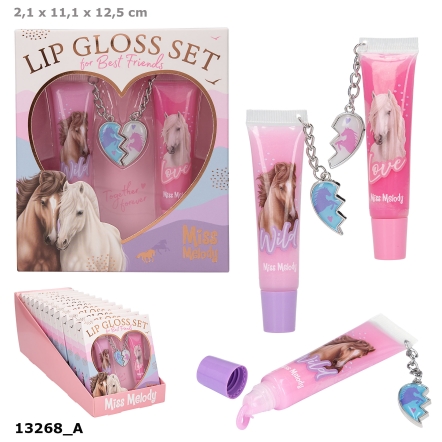 Miss Melody set de brillo de labios BFF