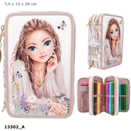 TOPModel 3 Fach Federtasche SUMMER FEELING