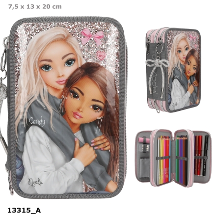 TOPModel 3 Fach Federtasche MY BFF