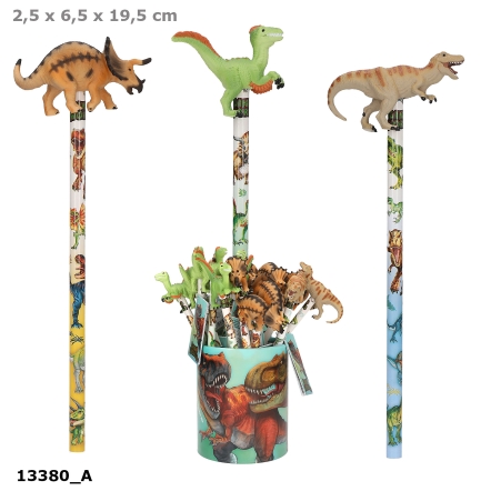 Dino World Pencil With Dino Topper