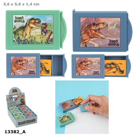 Dino World Magic Eraser Box