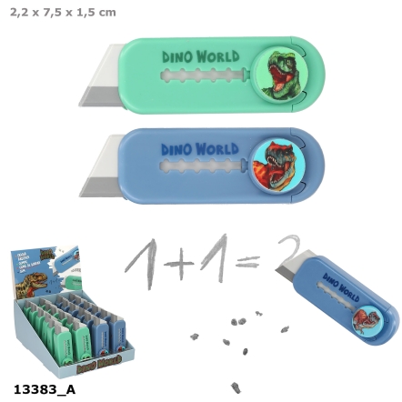Dino World cutter-gomme