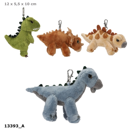 Dino World Plush Dino Pendant