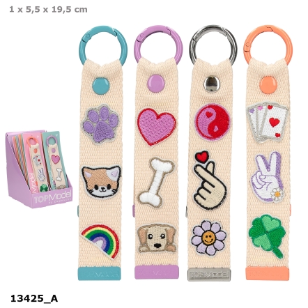 TOPModel Anhänger Clip Strap Click & Style GIRL POWER