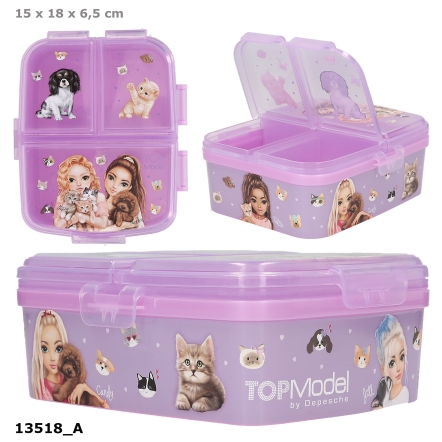 TOPModel Boîte à goûter XL KITTY and DOGGY