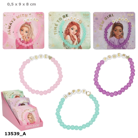TOPModel bracciale con messagio