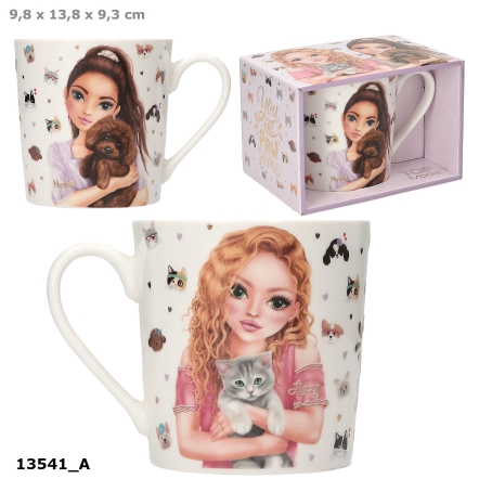 TOPModel beker KITTY and DOGGY