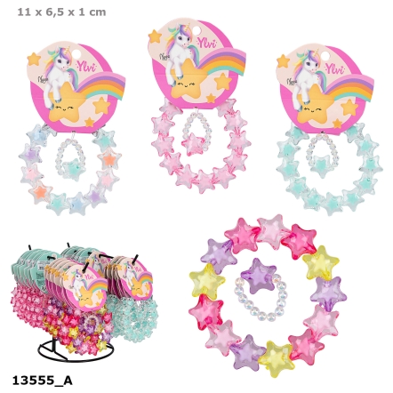 Ylvi Star Bracelet And Ring Set