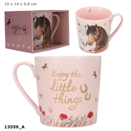 Miss Melody beker DUSTY ROSE