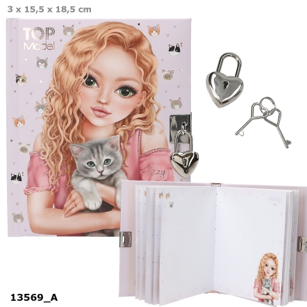 TOPModel Kitty Tagebuch KITTY and DOGGY