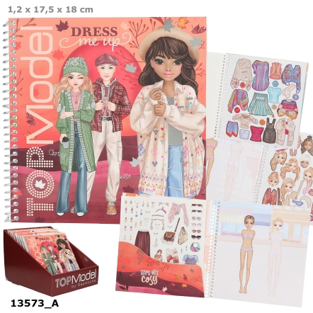 TOPModel Dress Me Up Stickerbook COSY