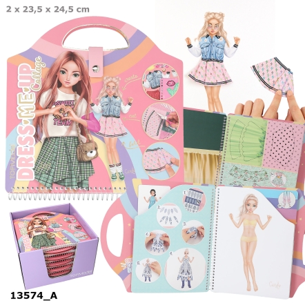 TOPModel Dress Me Up livre de collage