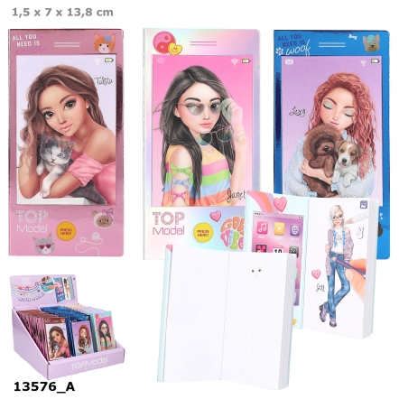 TOPModel Mini Colouring Book With Sound