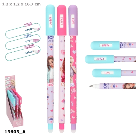 TOPModel uitgumbare  gelpen