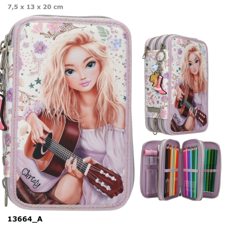 TOPModel 3-vaks etui COWGIRL