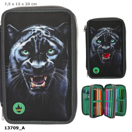 Dino World 3-vaks etui PANTHER