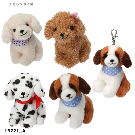 TOPModel Plush Dog Pendants KITTY and DOGGY