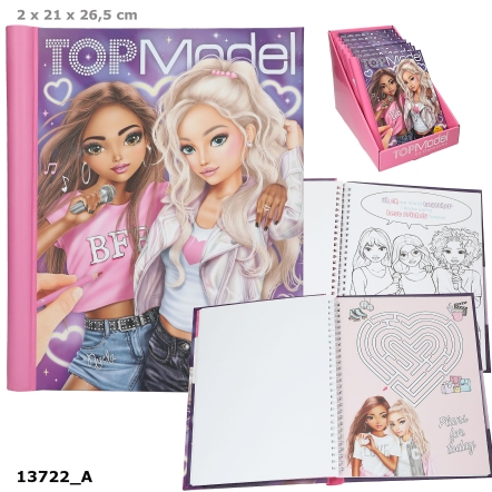 TOPModel kleurboek met LED en geluid MY BFF