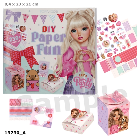 TOPModel DIY diversión de papel