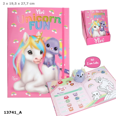 Ylvi Unicorn Livre de coloriage Fun