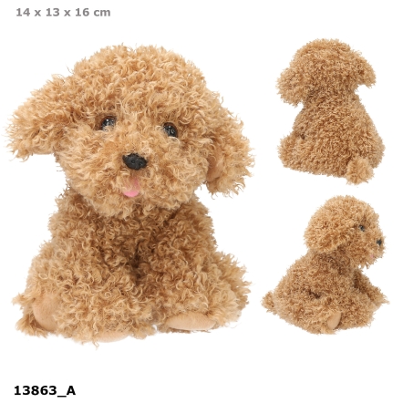 TOPModel Plüsch Hund Holly hellbraun 16 cm FUR EVER FRIENDS
