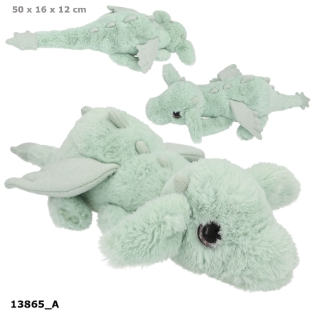 SNUKIS Plüsch Drache grün